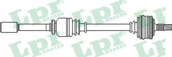 LPR DS52449 - Drive Shaft autospares.lv