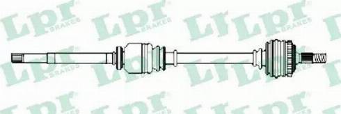 LPR DS52403 - Drive Shaft autospares.lv