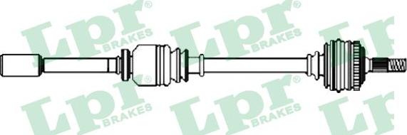 LPR DS52426 - Drive Shaft autospares.lv