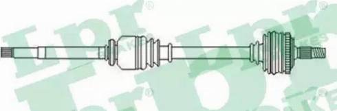 LPR DS52651 - Drive Shaft autospares.lv