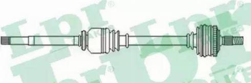 LPR DS52653 - Drive Shaft autospares.lv