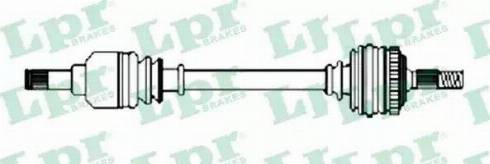 LPR DS52681 - Drive Shaft autospares.lv