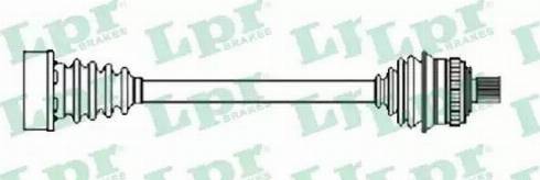 LPR DS52626 - Drive Shaft autospares.lv