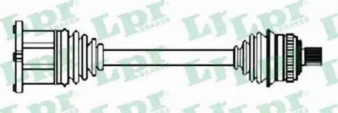 LPR DS52623 - Drive Shaft autospares.lv