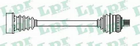 LPR DS52627 - Drive Shaft autospares.lv