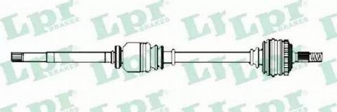 LPR DS52399 - Drive Shaft autospares.lv