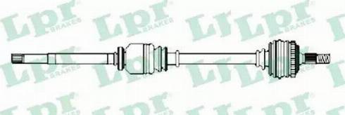 LPR DS52398 - Drive Shaft autospares.lv