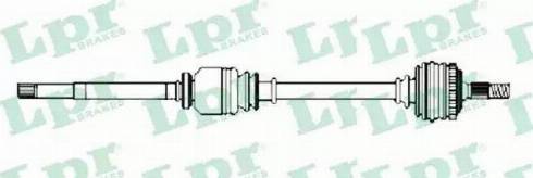 LPR DS52304 - Drive Shaft autospares.lv