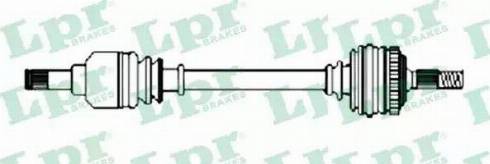 LPR DS52305 - Drive Shaft autospares.lv