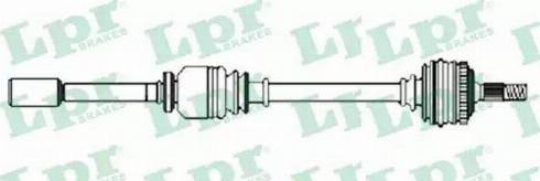 LPR DS52323 - Drive Shaft autospares.lv