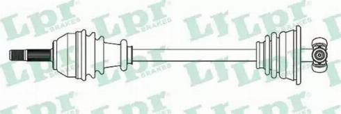 LPR DS52371 - Drive Shaft autospares.lv