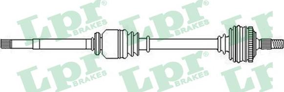 LPR DS52224 - Drive Shaft autospares.lv