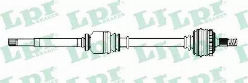 LPR DS52700 - Drive Shaft autospares.lv