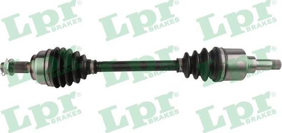 LPR DS60591 - Drive Shaft autospares.lv