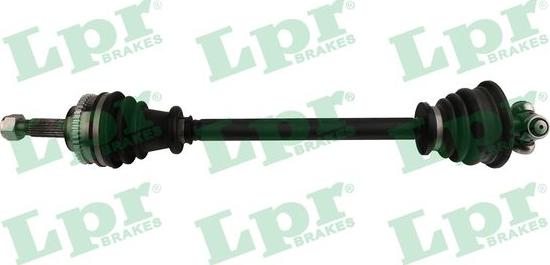 LPR DS60696 - Drive Shaft autospares.lv