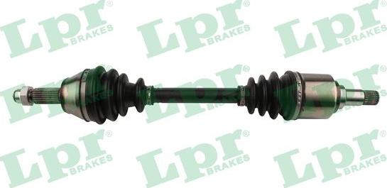 LPR DS60349 - Drive Shaft autospares.lv