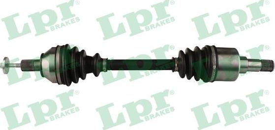 LPR DS60361 - Drive Shaft autospares.lv