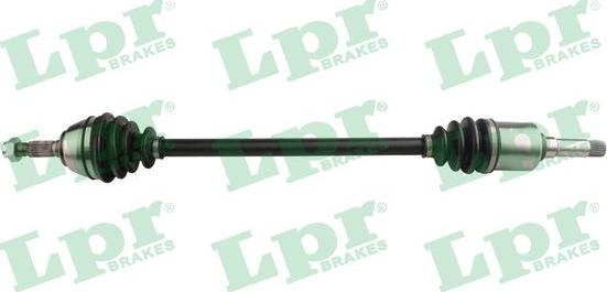 LPR DS60252 - Drive Shaft autospares.lv