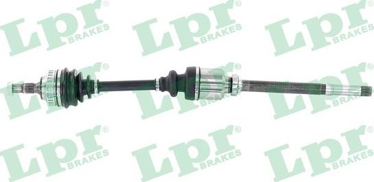 LPR DS60229 - Drive Shaft autospares.lv