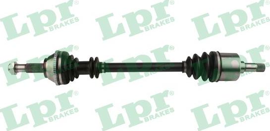 LPR DS60272 - Drive Shaft autospares.lv