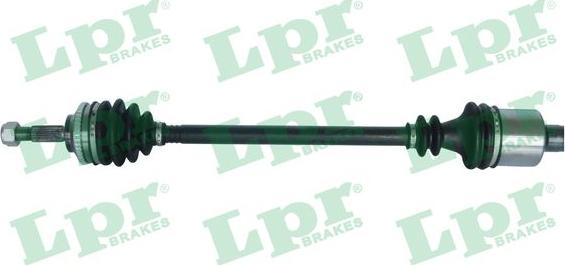 LPR DS60747 - Drive Shaft autospares.lv