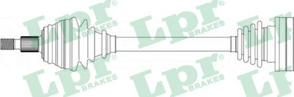 LPR DS14237 - Drive Shaft autospares.lv