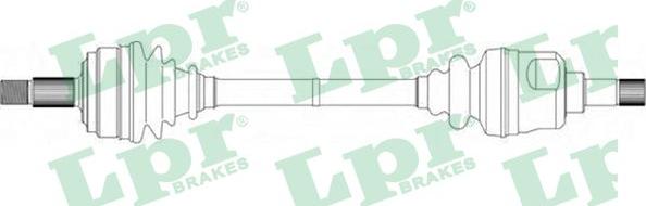 LPR DS16090 - Drive Shaft autospares.lv