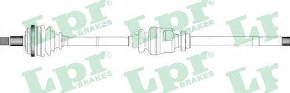 LPR DS16093 - Drive Shaft autospares.lv