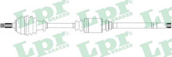 LPR DS16056 - Drive Shaft autospares.lv