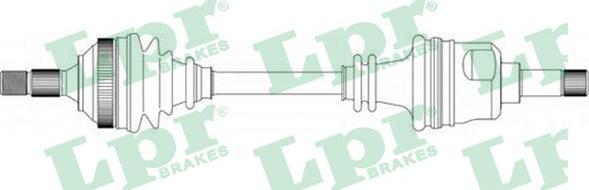 LPR DS16084 - Drive Shaft autospares.lv