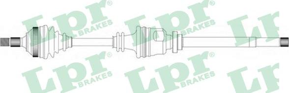 LPR DS16085 - Drive Shaft autospares.lv