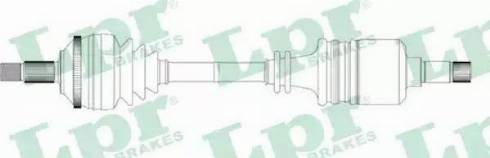 LPR DS16088 - Drive Shaft autospares.lv