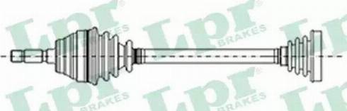 LPR DS13043 - Drive Shaft autospares.lv