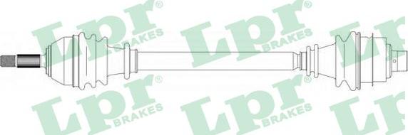 LPR DS39016 - Drive Shaft autospares.lv