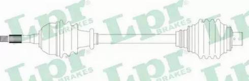 LPR DS39012 - Drive Shaft autospares.lv