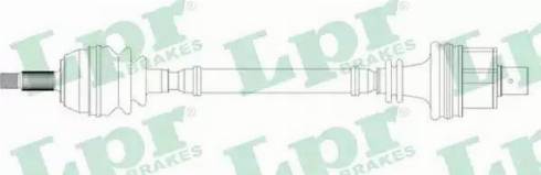 LPR DS39028 - Drive Shaft autospares.lv