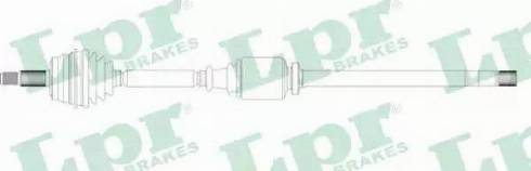 LPR DS39147 - Drive Shaft autospares.lv