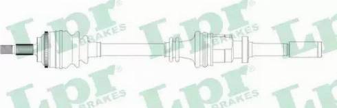 LPR DS39245 - Drive Shaft autospares.lv