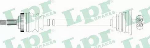 LPR DS39238 - Drive Shaft autospares.lv