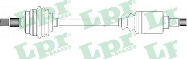 LPR DS38059 - Drive Shaft autospares.lv