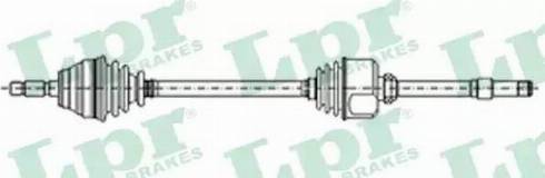 LPR DS38070 - Drive Shaft autospares.lv