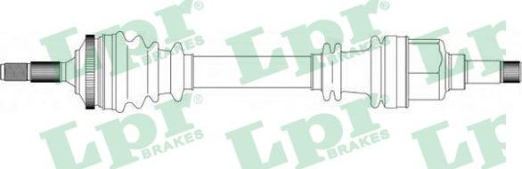 LPR DS38140 - Drive Shaft autospares.lv