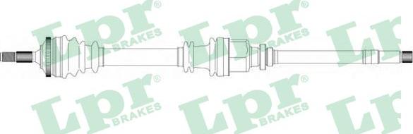 LPR DS38138 - Drive Shaft autospares.lv