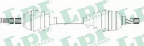 LPR DS37020 - Drive Shaft autospares.lv