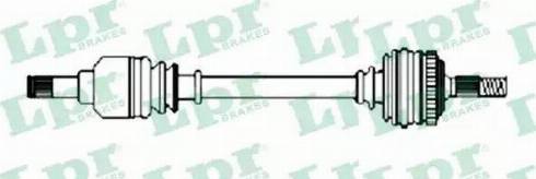 LPR DS37110 - Drive Shaft autospares.lv