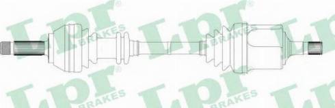 LPR DS20008 - Drive Shaft autospares.lv