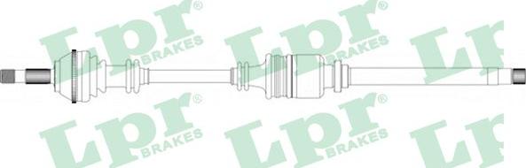 LPR DS20142 - Drive Shaft autospares.lv