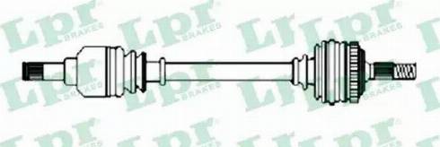 LPR DS20264 - Drive Shaft autospares.lv