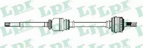 LPR DS20265 - Drive Shaft autospares.lv