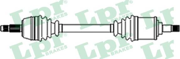 LPR DS21035 - Drive Shaft autospares.lv